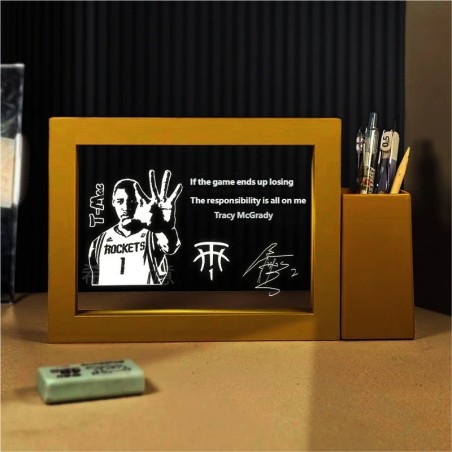 Soccer Match Themed Night Light | Sports Decor Ornament for Bedroom Bedside