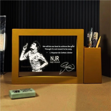 Soccer Match Themed Night Light | Sports Decor Ornament for Bedroom Bedside