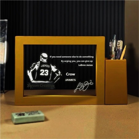 Soccer Match Themed Night Light | Sports Decor Ornament for Bedroom Bedside