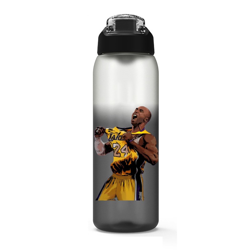 Large Capacity 1000ml Plastic Cup with Straw | Soccer Fan Sports Water Bottle