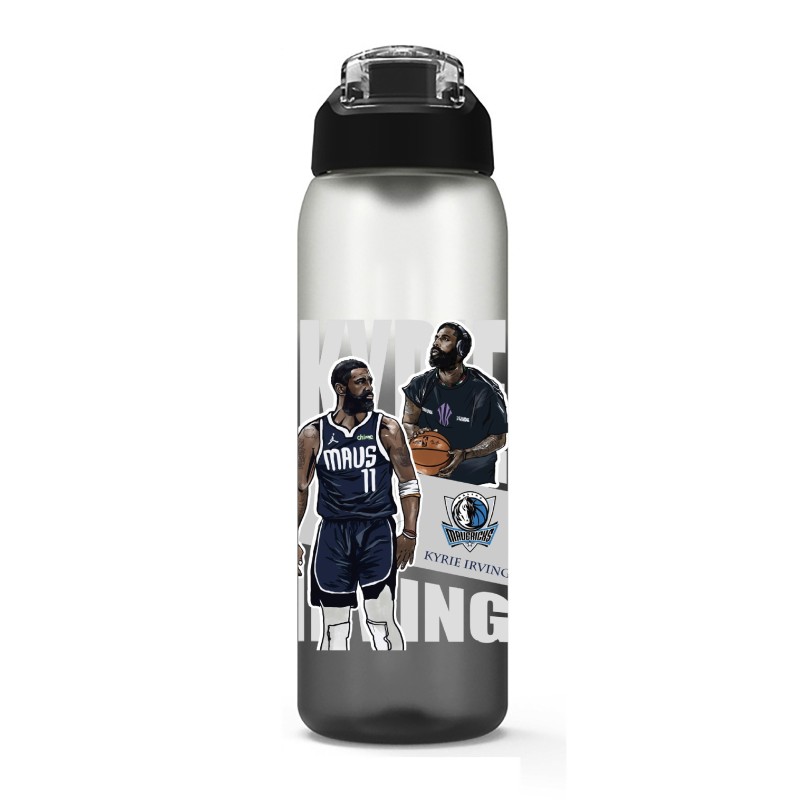 Large Capacity 1000ml Plastic Cup with Straw | Soccer Fan Sports Water Bottle