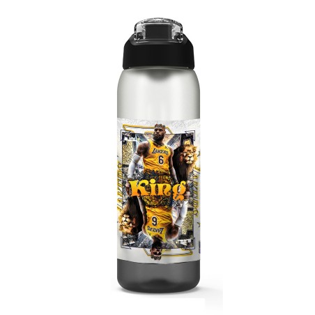 Large Capacity 1000ml Plastic Cup with Straw | Soccer Fan Sports Water Bottle